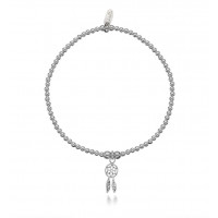 Silver Dollie Dreamcatcher Bracelet B0098