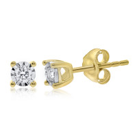 Diamond Earrrings (9ct Gold)