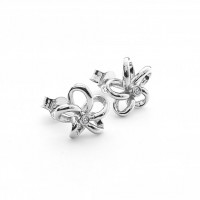 HOT DIAMONDS Silver Natural Earrings DE248