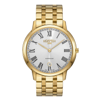 Roamer Gents Superslender Gold Plated Watch 515810-48-22-50