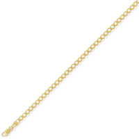 9ct Yellow Gold Curb Bracelet SB-CN274-07