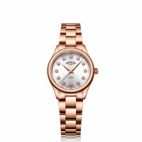Rotary Oxford Ladies Diamond Bracelet Watch LB05096/02/D