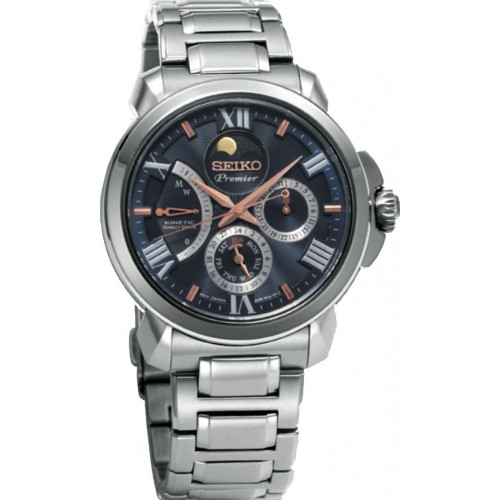 Seiko Premier Kinetic Bracelet Watch SRX017P1