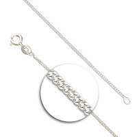 Silver  Curb Chain